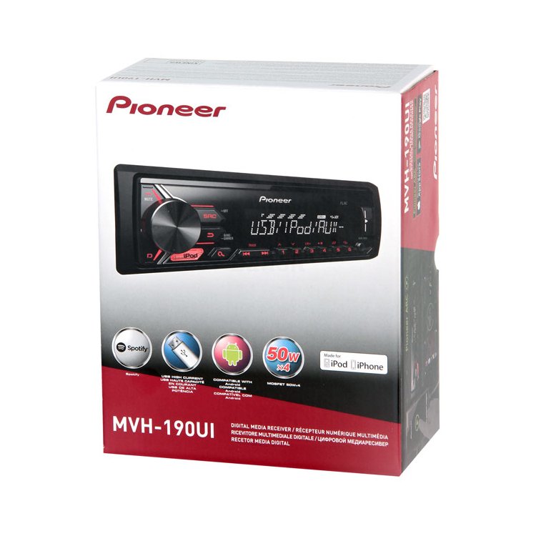 Pioneer mvh 150ub подключение андроид