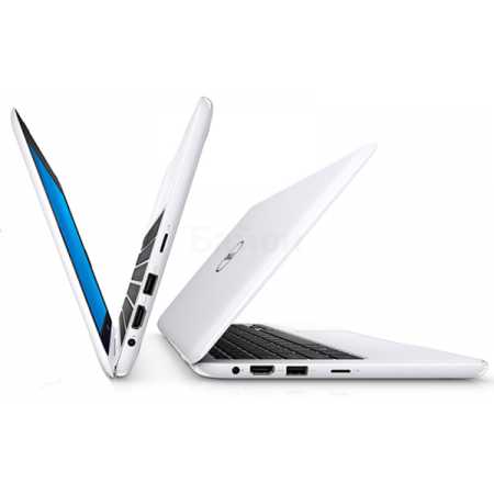 Dell Inspiron 3162-0521 11.6", Intel Celeron, 1600МГц, 2Гб RAM, DVD нет, 500Гб, Белый, Wi-Fi, Linux, Bluetooth