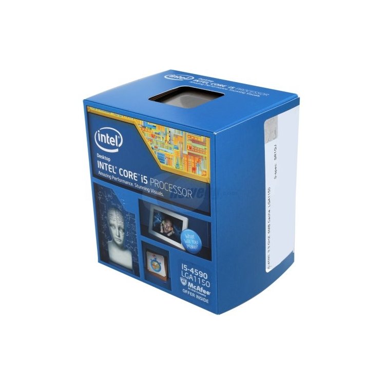 Intel Core i5-4590 Haswell 4 ядра, 3300МГц, BOX