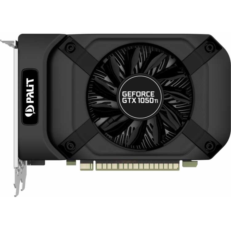 Palit GeForce GTX 1050 1354Mhz PCI-E 3.0 2048Mb 7000Mhz 128 bit DVI HDMI HDCP StormX
