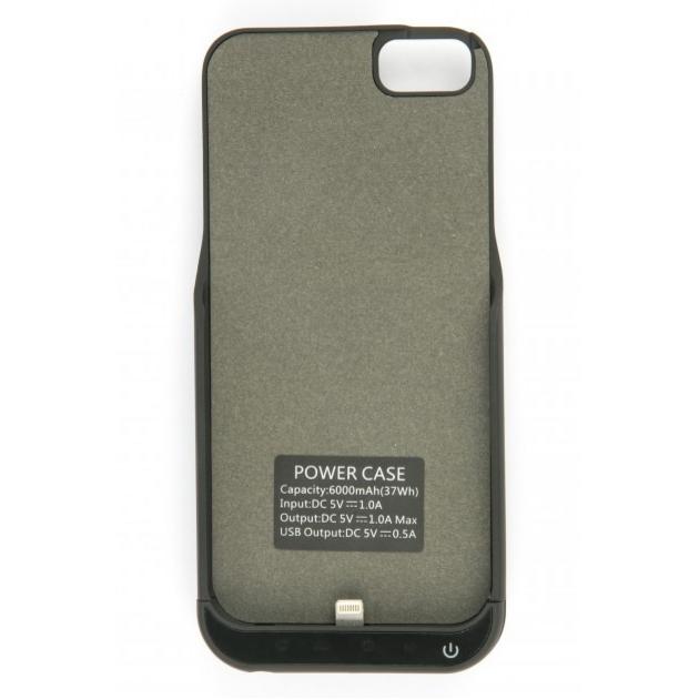 

Red Line Power Case для Apple iPhone 6/6S/7 6000 мАч, Черный