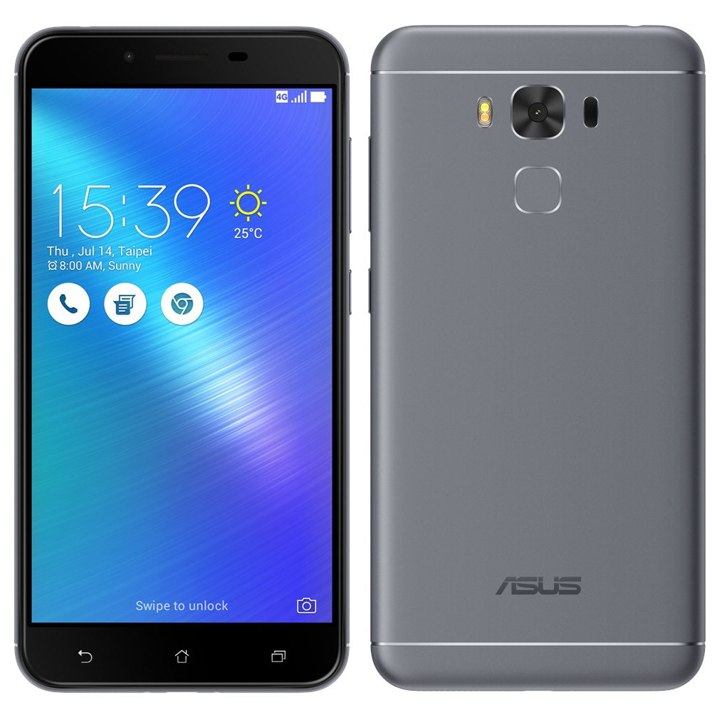 Смартфон Asus ZenFone 3 Max ZC553KL, цена телефона. Цвет серый