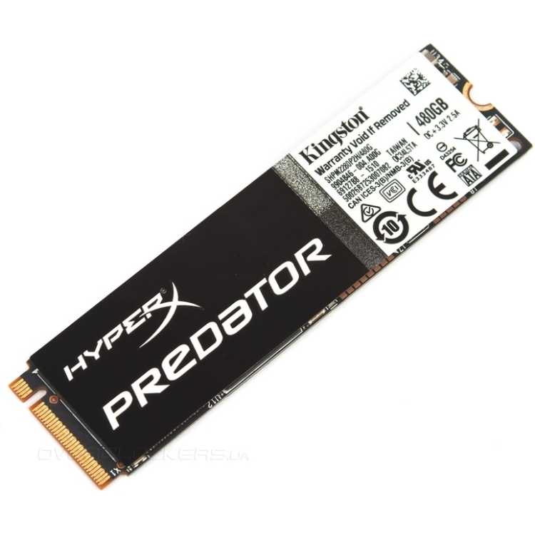 Kingston SHPM2280P2/480G 480Гб