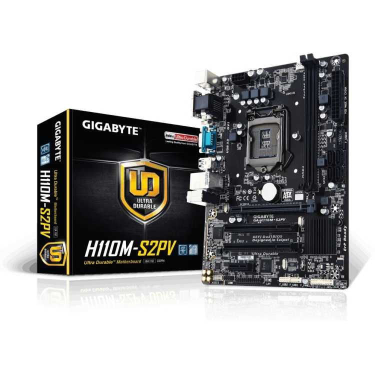 Gigabyte GA-H110M-S2PV DDR4 mATX mATX