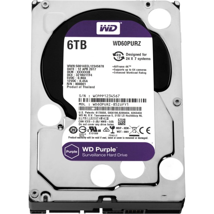 Western Digital Purple 6000ГБ