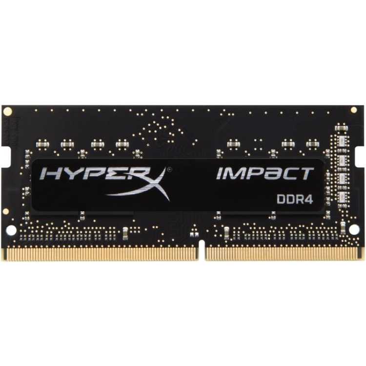 Kingston HyperX Impact HX424S14IB2K2/16 DDR4, 1, 8ГБ, РС-19200, 2400МГц, SO-DIMM