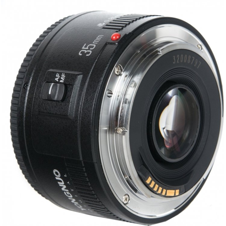 YongNuo AF 35mm f/2 Широкоугольный, Canon EF, Совместимость с полнокадровыми фотоаппаратами