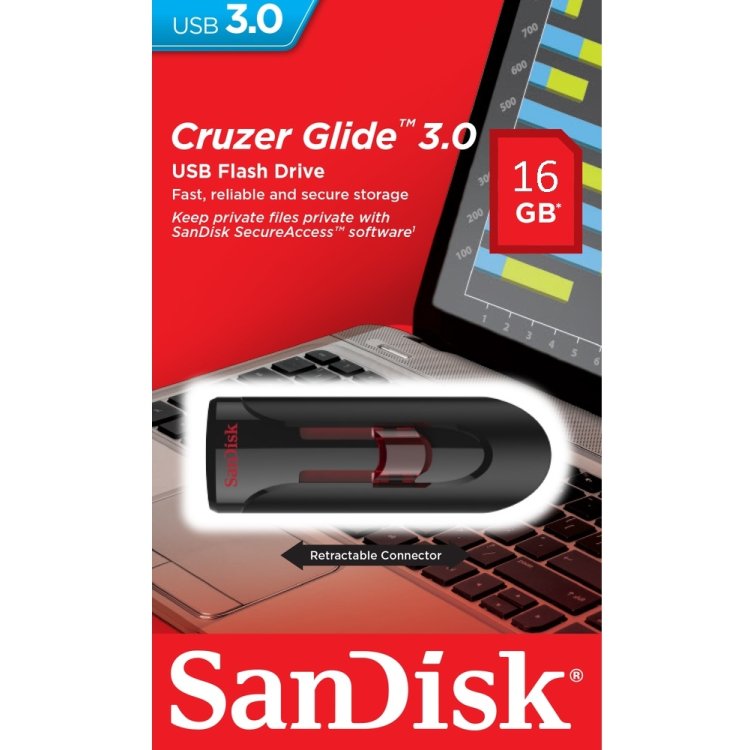 Sandisk Cruzer Glide CZ600 16Гб