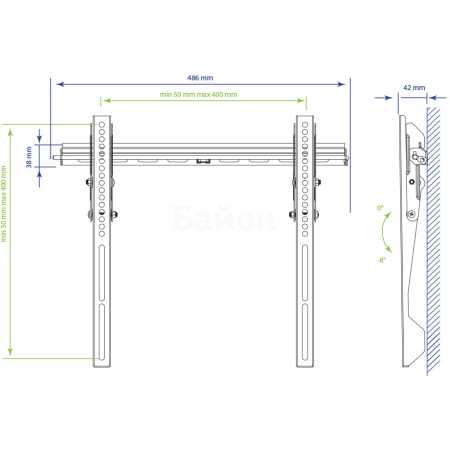 Kromax VEGA-12 Серый, 50кг, 65"