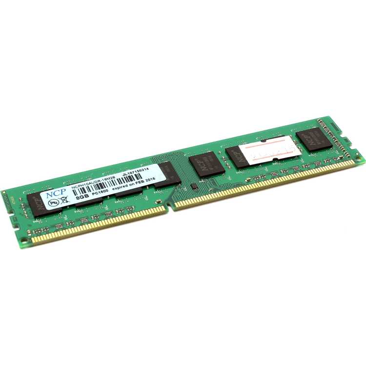 NCP DDR3 1600 DIMM 8Gb DDR3, 8Гб, PC-12800, 1600, DIMM