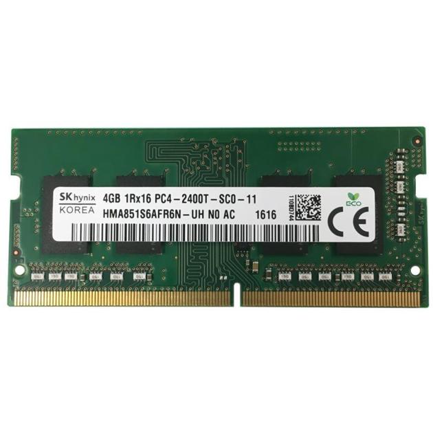

Hynix HMA851S6AFR6N-UHN0 DDR4, 1, 4Гб, РС-19200, 2400МГц, SO-DIMM