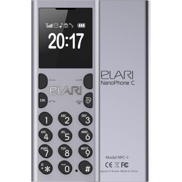 

Elari NanoPhone C 2017 Платиновый