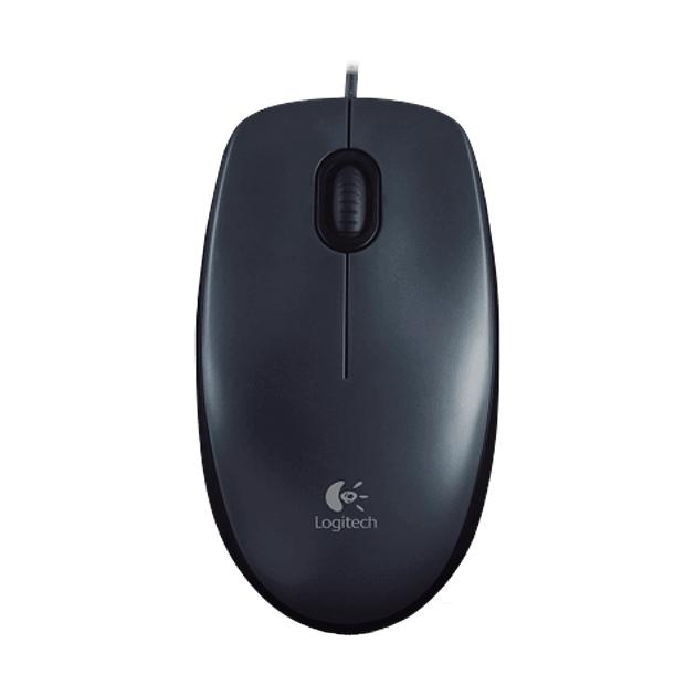 

Logitech M100 Темно-серый, USB