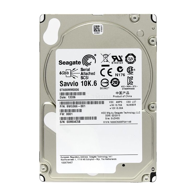 Seagate ST600MM0006 600Гб, 600 Мб/с, 2.5" HDD