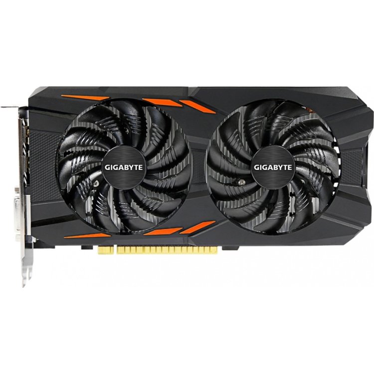 GIGABYTE GeForce GTX 1050 Ti 1328Mhz PCI-E 3.0 4096Mb 7008Mhz 128 bit DVI 3xHDMI HDCP Windforce OC