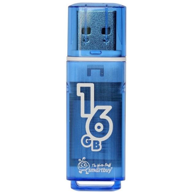 

SmartBuy Glossy 16Гб, Голубой, USB 2.0