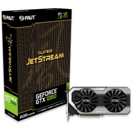 Palit GeForce GTX 1060 SUPER JETSTREAM 6144M, GDDR5, 1620MHz , PCI-Ex16 3.0