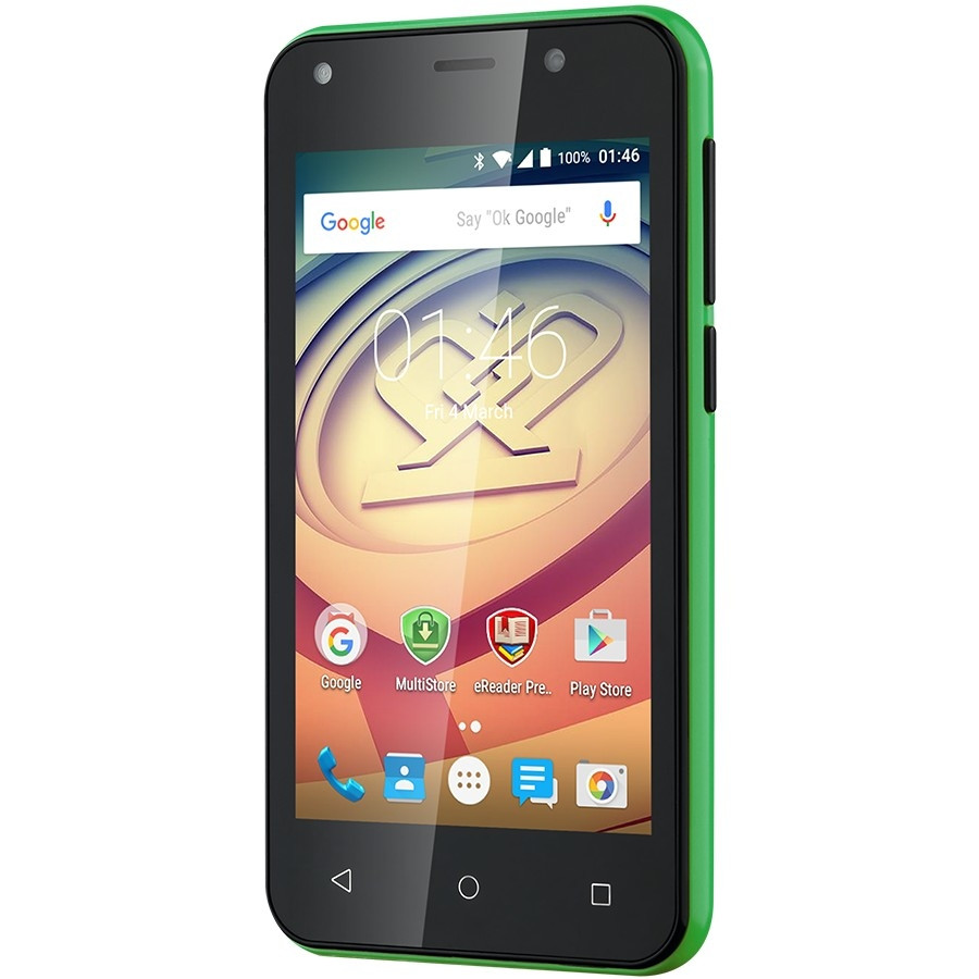 Смартфон Prestigio Wize L3, цена телефона. Цвет зеленый