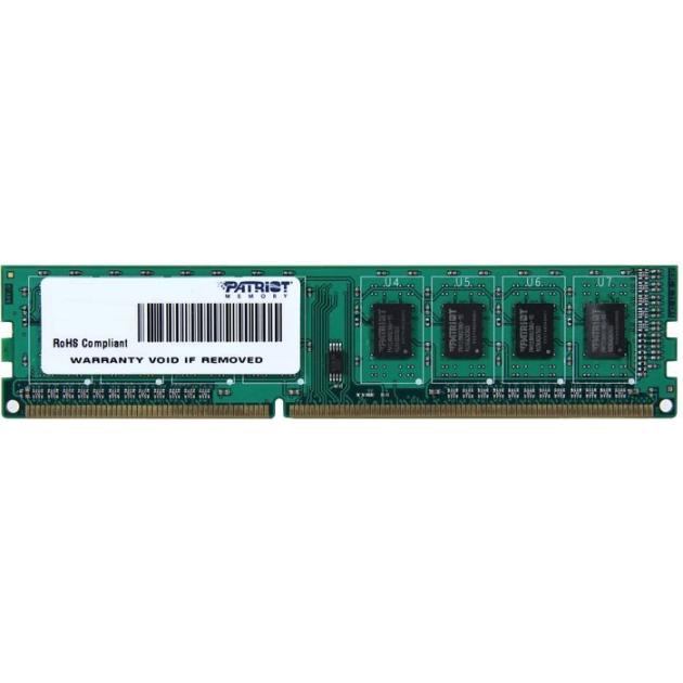 

Patriot Memory PSD34G16002 4Гб, PC3-12800, 1600, DIMM
