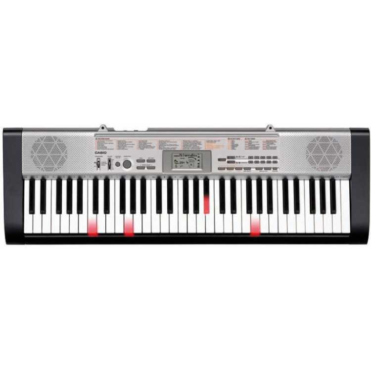 Синтезатор Casio LK-130 61клав. черный/серебристый