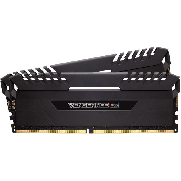 

Corsair Vengeance RGB CMR16GX4M2C3466C16 Rtl DDR4, 2, 16Гб, PC-27700, 3466МГц, DIMM