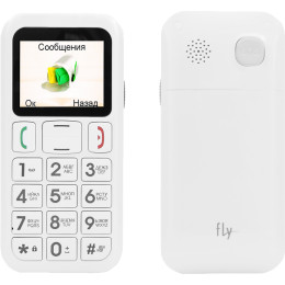 Fly Ezzy 5 + Белый, 0.024Гб, 2 SIM