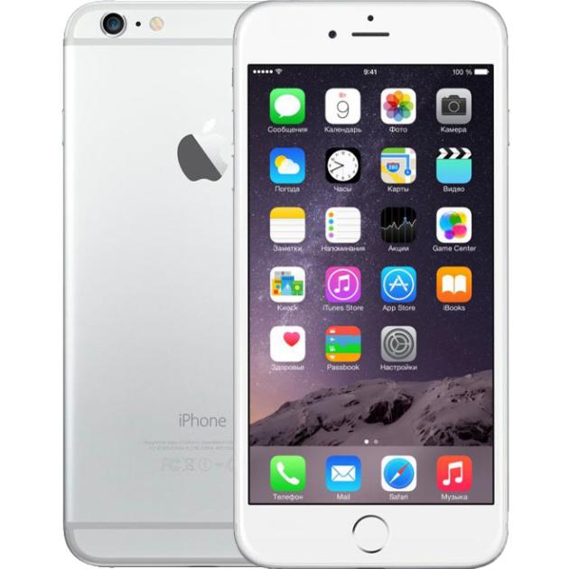 

Apple iPhone 6 Plus Как новый Серебристый, 16 Гб
