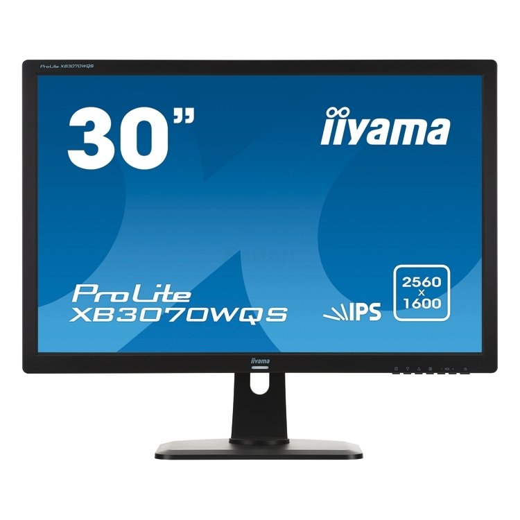 Iiyama ProLite XB3070WQS 30", HDMI, DVI, 2560х1600, Встроенные колонки