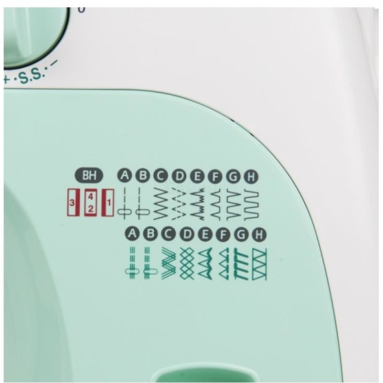 Janome 2055 электромеханическое, вертикальный качающийся