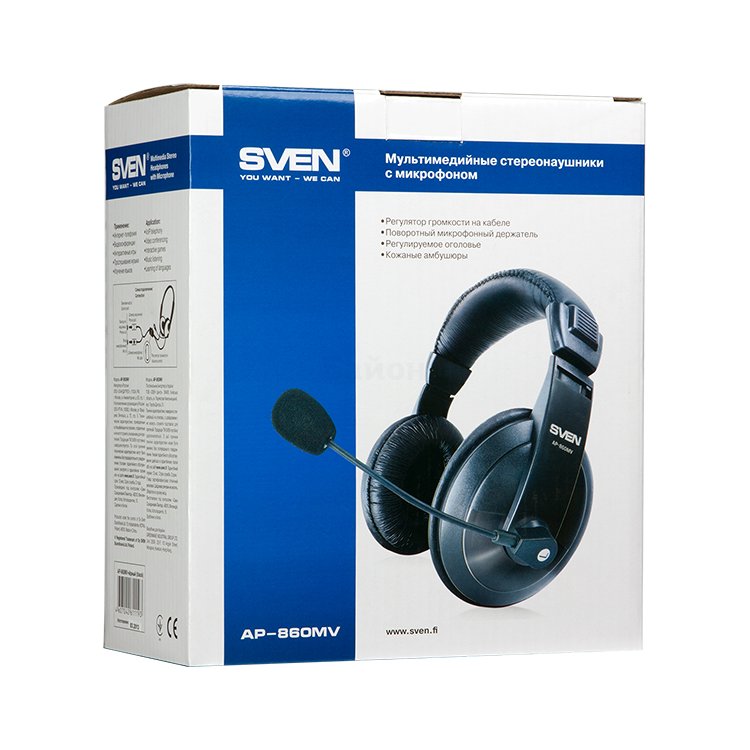 Sven AP-860MV, с микрофоном