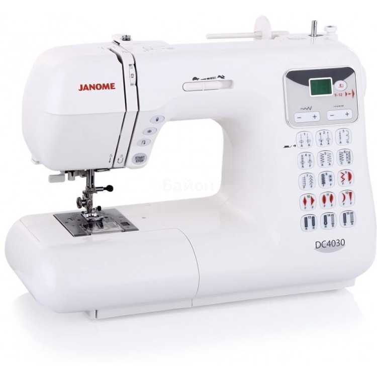 Janome DC 4030 электронное, ротационный горизонтальный