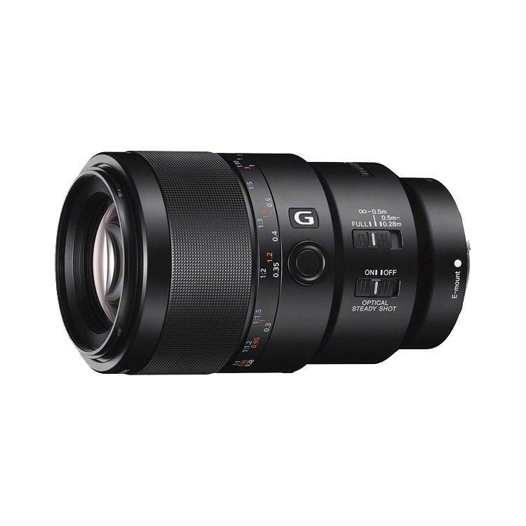 Sony FE 90mm f/2.8 Macro G OSS Телеобъектив, Sony E, Совместимость с полнокадровыми фотоаппаратами