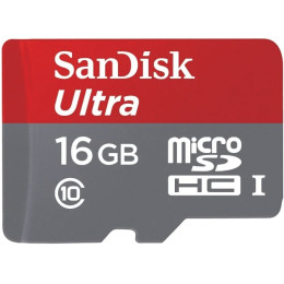 MicroSD SanDisk 16Gb Ultra