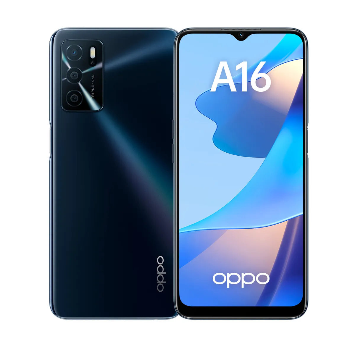 Смартфон OPPO A16 3+32 Черный, цена телефона. Цвет