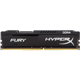 Kingston HyperX Fury HX424C15FB/4 DDR4, 4GB, PC4-19200, 2400, Черный