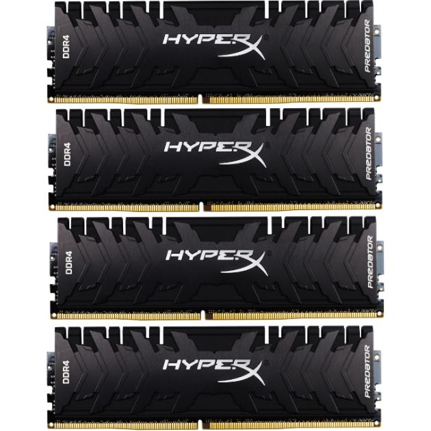 

Kingston HyperX Predator HX433C16PB3K4/32 DDR4, 4, 32Гб, PC-26600, 3333МГц, DIMM