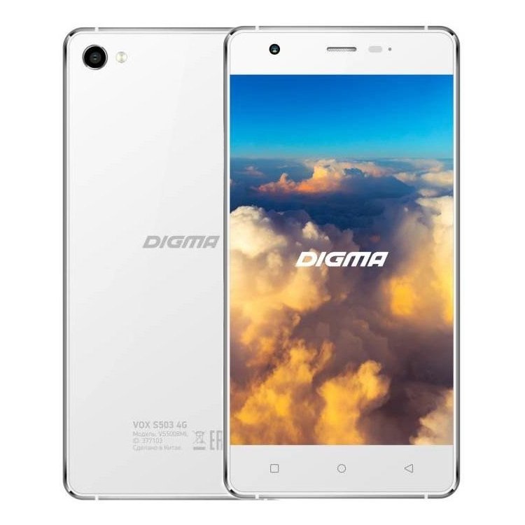 Digma Vox S503 16Гб, Белый, Dual SIM, 4G LTE, 3G