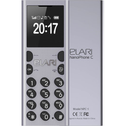 Elari NanoPhone C 2017 Платиновый серебристый
