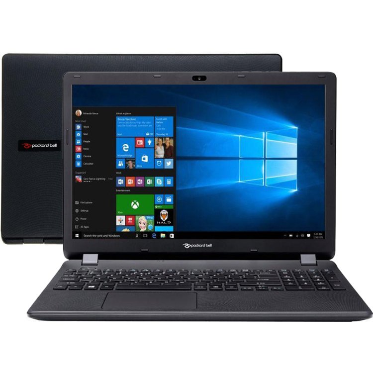 Acer Packard Bell ENLG81BA 17.3", 1600МГц, 2Гб RAM, 500Гб, Wi-Fi, Windows 10, Bluetooth
