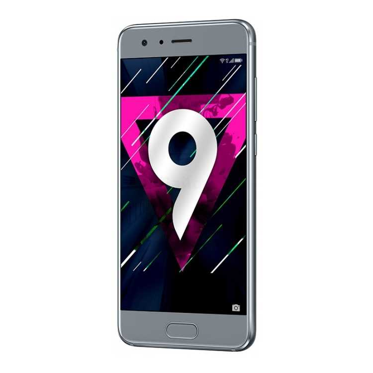 HUAWEI honor9 未使用未開封品　グレー Смартфон Huawei Honor 9, цена телефона. Цвет серый