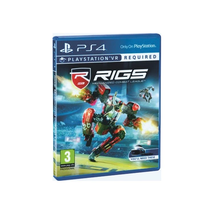 RIGS: Mechanized Combat League Русский язык, Sony PlayStation 4, боевик