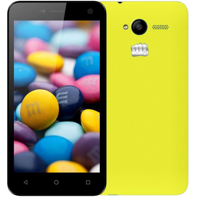 

Micromax Bolt Q341 8Гб, Желтый