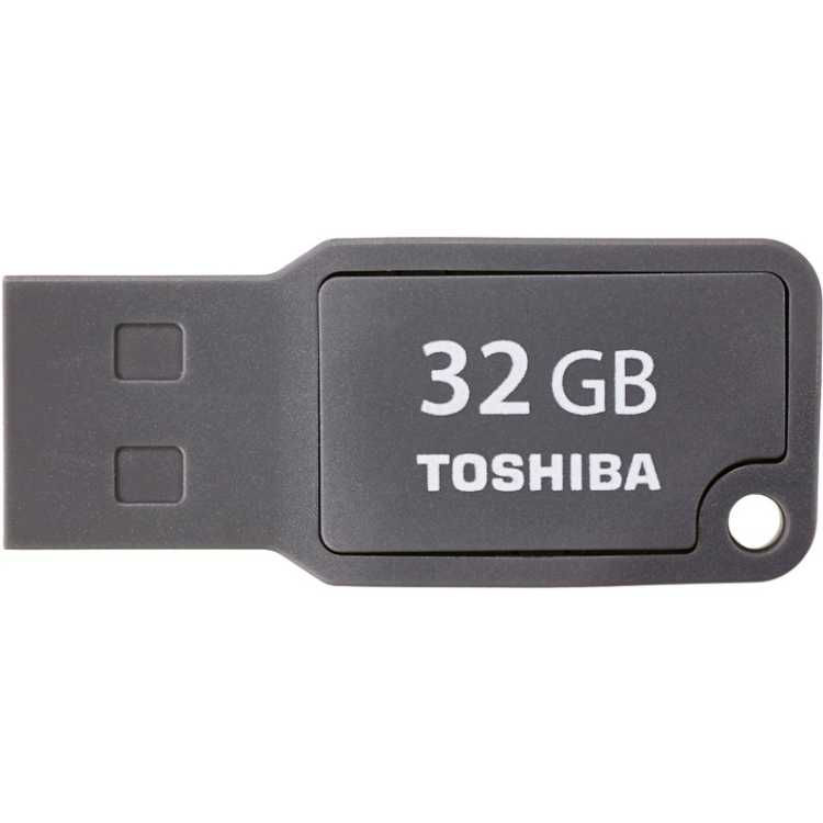 Toshiba U201 Mikawa gray USB 2.0 32Gb 32Гб, пластик, USB 2.0