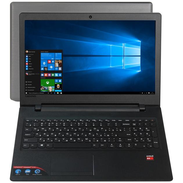 

Lenovo IdeaPad 110-15ACL 15.6", AMD A8, 2200МГц, 8Гб RAM, 500Гб, Черный, Windows 10 Домашняя