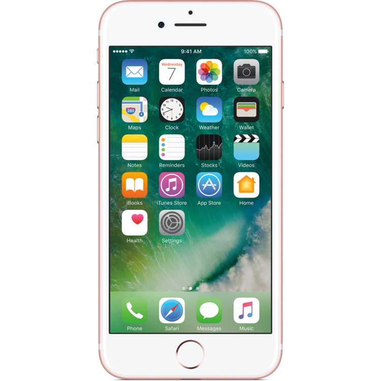 Смартфон Apple iPhone 7 32Gb Розовое золото, цена телефона. Цвет