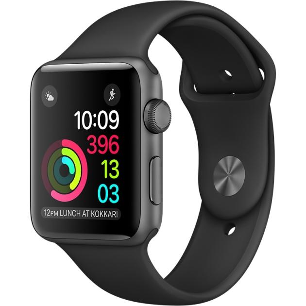 

Apple Watch Series 2 38mm Серый/Черный