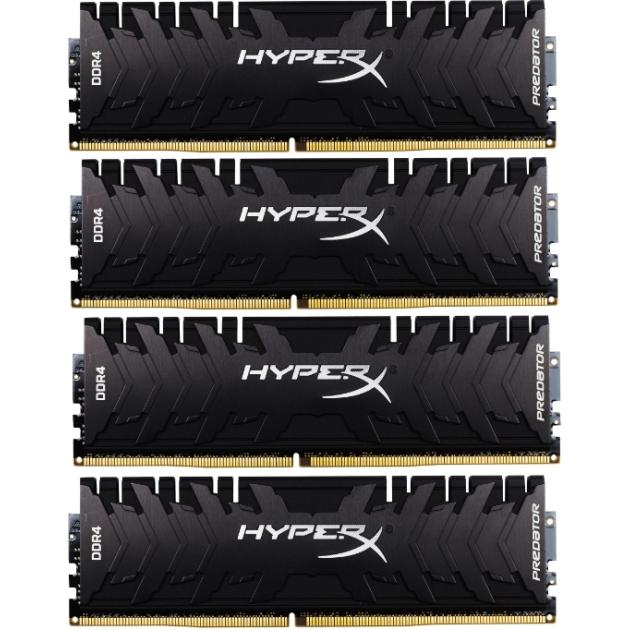 

Kingston HyperX Predator HX436C17PB3K4/32 DDR4, 4, 32Гб, PC-28800, 3600МГц, DIMM