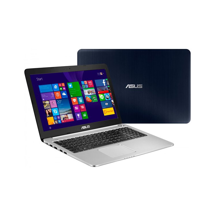 Asus K501LB-DM140T 15.6", Intel Core i3, 2100МГц, 6Гб RAM, DVD нет, 750Гб, Wi-Fi, Windows 10, Bluetooth