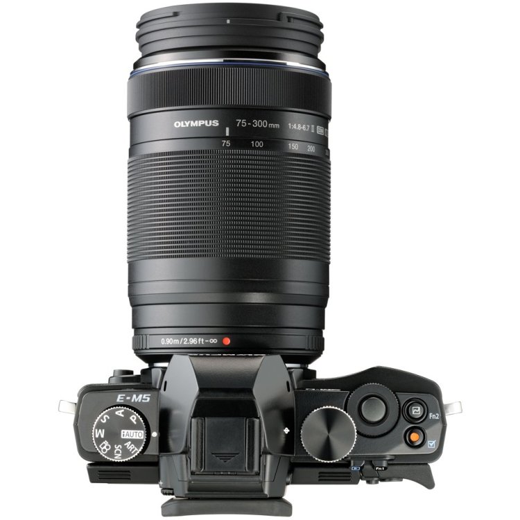 Olympus M.Zuiko Digital ED 75-300mm f/4.8-6.7 II Телеобъектив, Micro 4/3