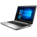 HP Probook 450 G3 15.6", Intel Core i5, 4Гб RAM, 500Гб, Windows 10 Pro, Windows 7, Серебристый, Wi-Fi, Bluetooth Черный
